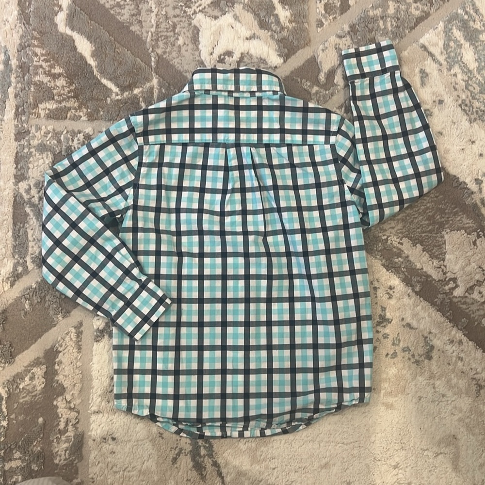 Janie & Jack Boys bundle of 3 button down shirts/ Size 4 - Picture 5 of 11